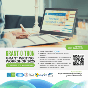 Novedades: Nueva edición del Grant-o-thon Grant Writing Workshop