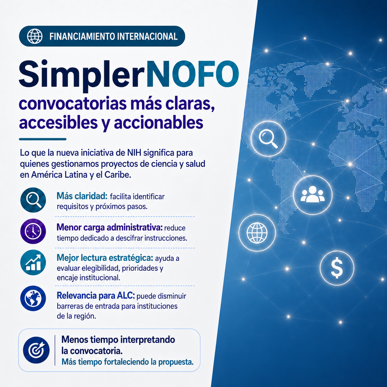 En este momento estás viendo SimplerNOFO: qué cambia para quienes gestionamos propuestas internacionales de investigación
